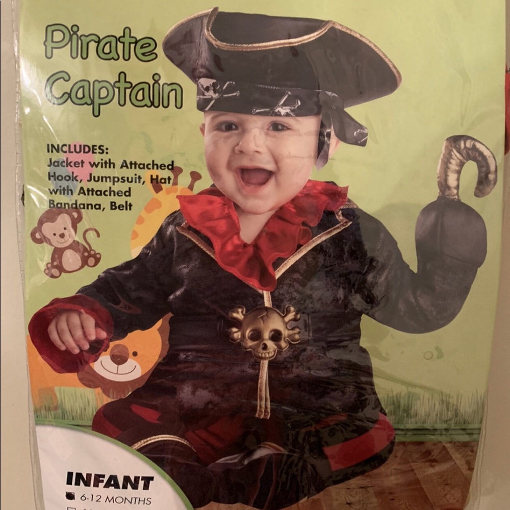 Pirate baby costume